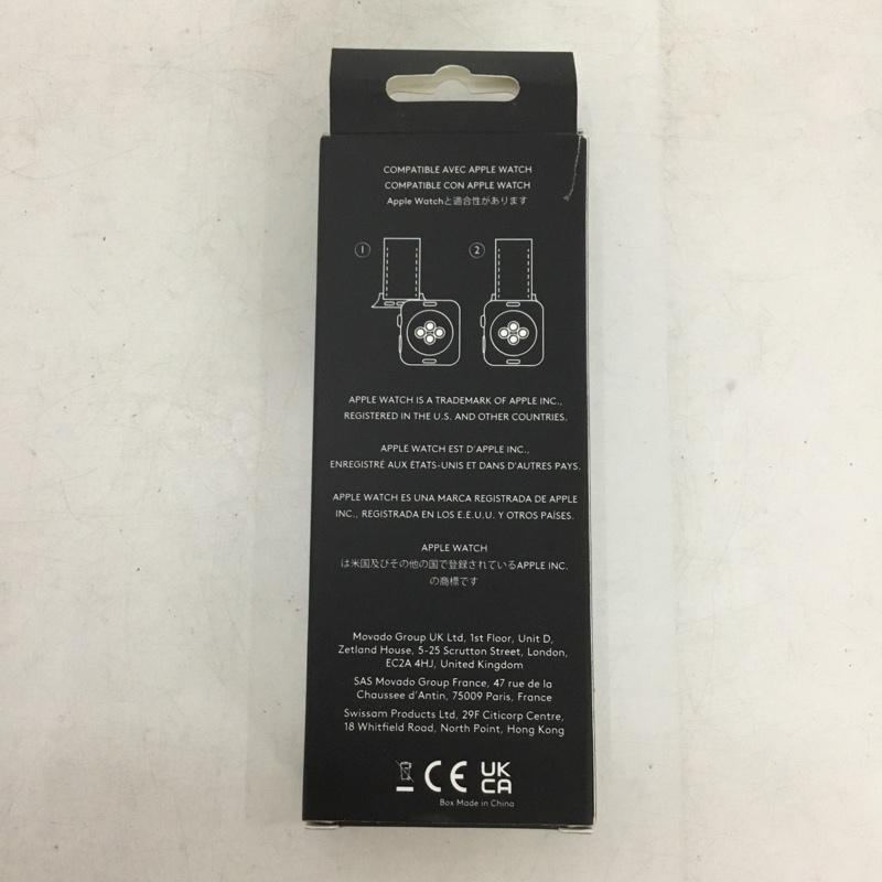 コーチ COACH ファッション小物 ファッション小物 14700085 Apple Watch用 交換レザーバンド 42mm 44mm 無地 黒 / ブラック / black メンズ USED 古着 中古 10159334