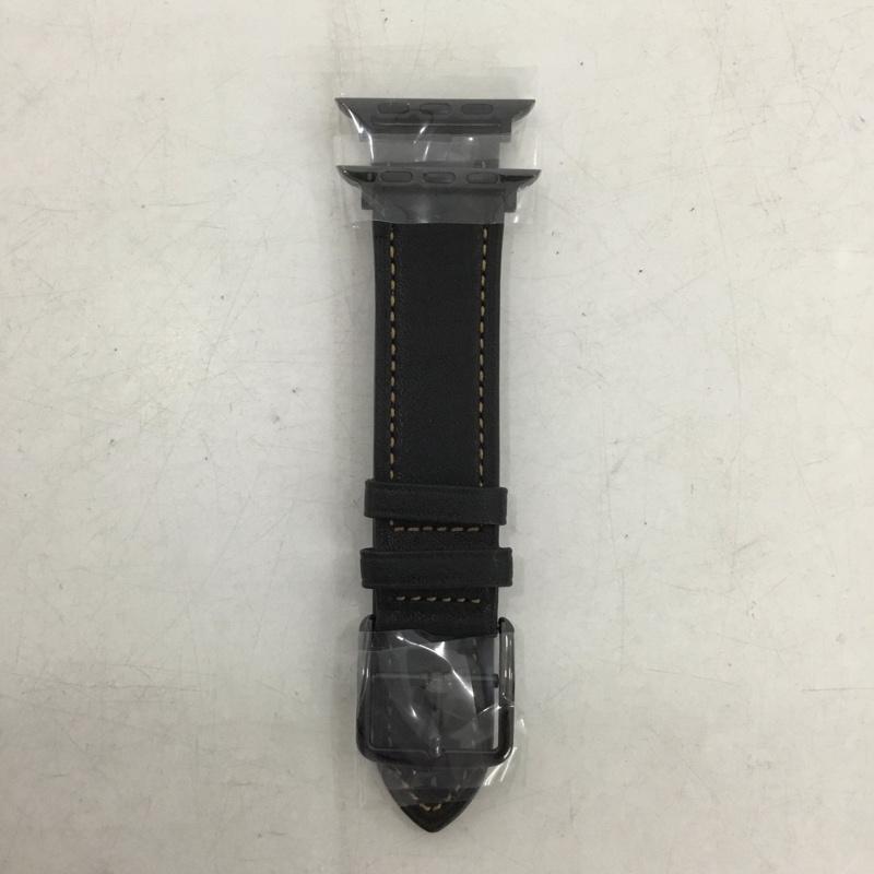 コーチ COACH ファッション小物 ファッション小物 14700085 Apple Watch用 交換レザーバンド 42mm 44mm 無地 黒 / ブラック / black メンズ USED 古着 中古 10159334