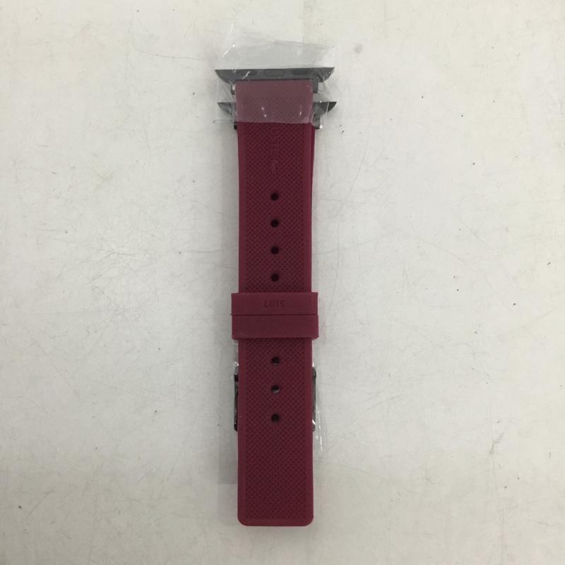ラコステ LACOSTE ファッション小物 ファッション小物 2050021 Apple Watch用 交換ラバーバンド 替えベルト 38mm 40mm ワンポイント えんじ / ワインレッド / dark red レディース USED 古着 中古 10159337