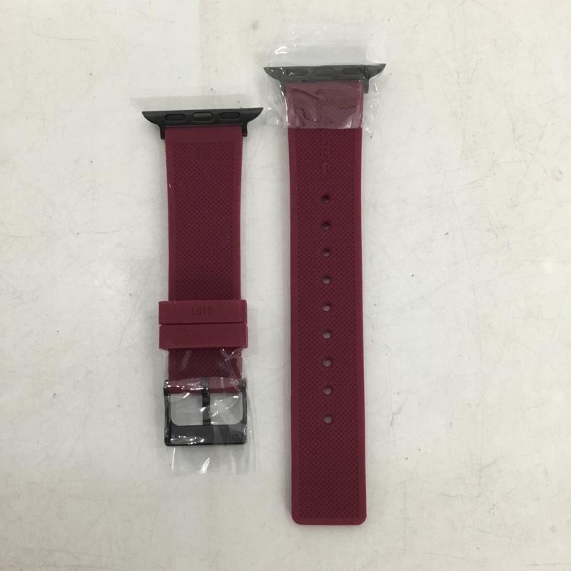 ラコステ LACOSTE ファッション小物 ファッション小物 2050021 Apple Watch用 交換ラバーバンド 替えベルト 38mm 40mm ワンポイント えんじ / ワインレッド / dark red レディース USED 古着 中古 10159337