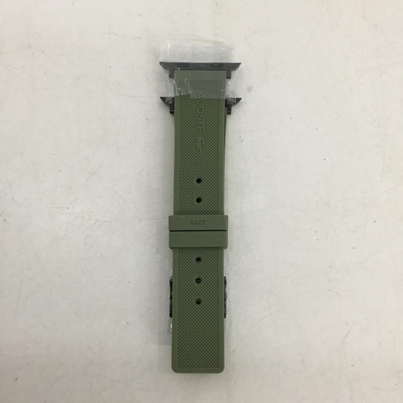 ラコステ LACOSTE ファッション小物 ファッション小物 2050018 Apple Watch用 交換ラバーバンド 42mm 44mm プリント カーキ / カーキ / khaki メンズ USED 古着 中古 10159339