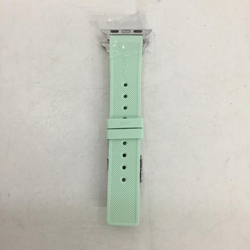 ラコステ LACOSTE ファッション小物 ファッション小物 2050019 Apple Watch用 交換ラバーバンド 38mm 40mm プリント 薄緑 / ライトグリーン / レディース USED 古着 中古 10159340