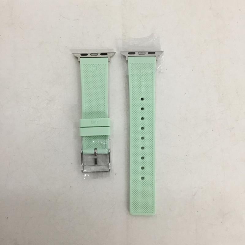ラコステ LACOSTE ファッション小物 ファッション小物 2050019 Apple Watch用 交換ラバーバンド 38mm 40mm プリント 薄緑 / ライトグリーン / レディース USED 古着 中古 10159340