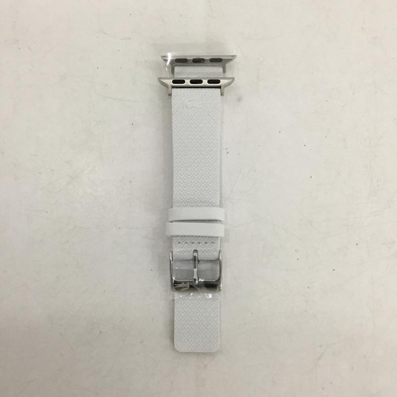 ラコステ LACOSTE ファッション小物 ファッション小物 2050025 Apple Watch用 交換バンド 替えベルト 38mm 40mm  白 / ホワイト / white レディース USED 古着 中古 10159341