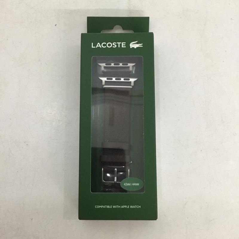 ラコステ LACOSTE ファッション小物 ファッション小物 2050027 Apple Watch用 交換バンド 替えベルト 42mm 44mm  茶 / ブラウン / brown メンズ USED 古着 中古 10159342