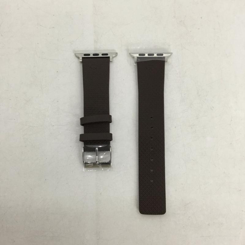 ラコステ LACOSTE ファッション小物 ファッション小物 2050027 Apple Watch用 交換バンド 替えベルト 42mm 44mm  茶 / ブラウン / brown メンズ USED 古着 中古 10159342