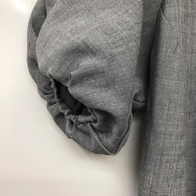 エモダ EMODA ワンピース ミニスカート 042320330501 パフミニワンピース FREE 無地 灰 / グレー / gray レディース USED 古着 中古 10159346