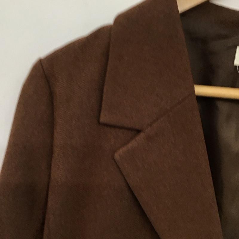 シェルター SHEL TTER ジャケット、上着 ジャケット、ブレザー 809DA130-0110 2 無地 茶 / ブラウン / brown レディース USED 古着 中古 10159348