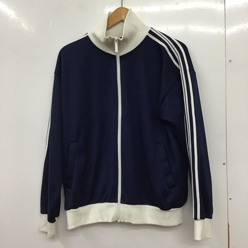 ジーナシス JEANASIS ジャケット、上着 ジャケット、ブレザー JS064366MW トラックジャケット FREE 無地 白 / ホワイト / white X 紺 / ネイビー / navy レディース USED 古着 中古 10159350