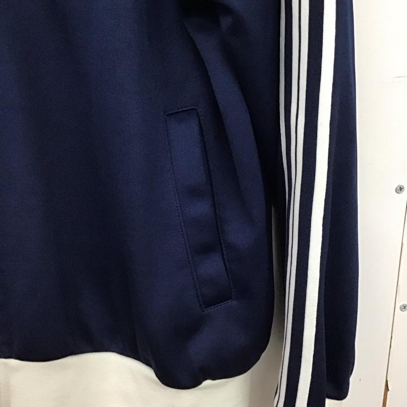 ジーナシス JEANASIS ジャケット、上着 ジャケット、ブレザー JS064366MW トラックジャケット FREE 無地 白 / ホワイト / white X 紺 / ネイビー / navy レディース USED 古着 中古 10159350