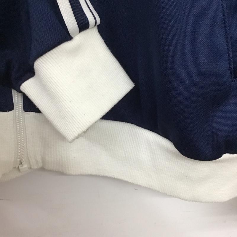 ジーナシス JEANASIS ジャケット、上着 ジャケット、ブレザー JS064366MW トラックジャケット FREE 無地 白 / ホワイト / white X 紺 / ネイビー / navy レディース USED 古着 中古 10159350