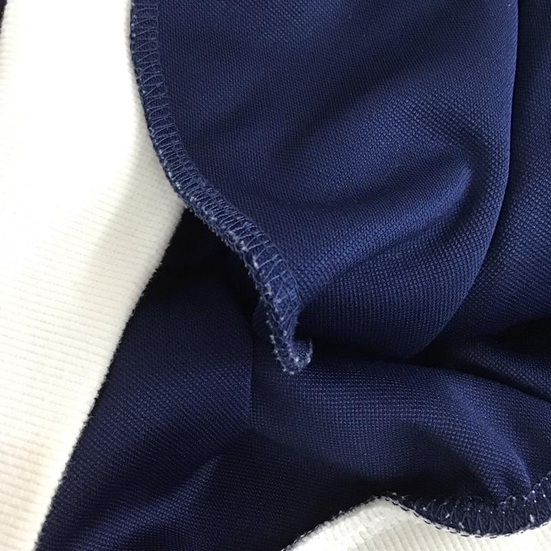 ジーナシス JEANASIS ジャケット、上着 ジャケット、ブレザー JS064366MW トラックジャケット FREE 無地 白 / ホワイト / white X 紺 / ネイビー / navy レディース USED 古着 中古 10159350