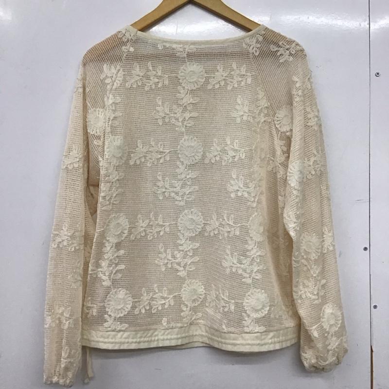 ローリーズファーム LOWRYS FARM カットソー 長袖 FREE 無地 ベージュ / ベージュ / beige レディース USED 古着 中古 10159354