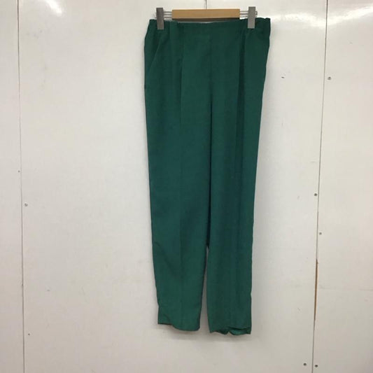 インデックス index パンツ スラックス M 無地 緑 / グリーン / green レディース USED 古着 中古 10159358