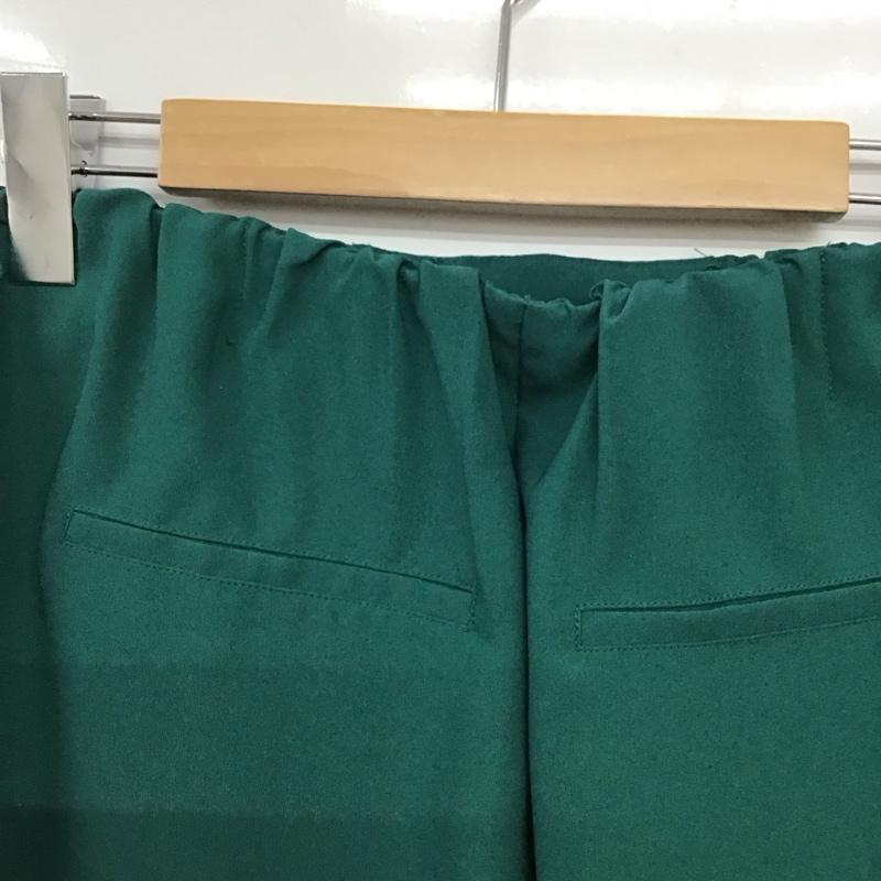 インデックス index パンツ スラックス M 無地 緑 / グリーン / green レディース USED 古着 中古 10159358