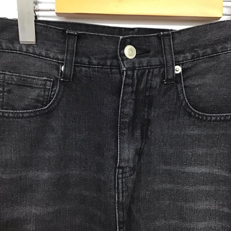 アーバンリサーチ URBAN RESEARCH スカート ロングスカート WH94-25M007 バックスリットデニムスカート S 無地 黒 / ブラック / black レディース USED 古着 中古 10159359