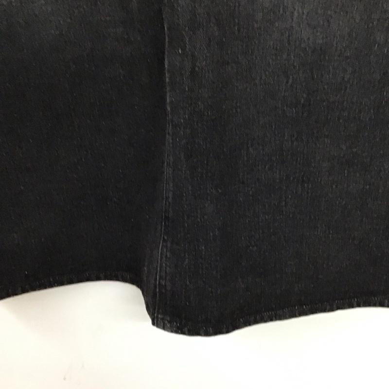 アーバンリサーチ URBAN RESEARCH スカート ロングスカート WH94-25M007 バックスリットデニムスカート S 無地 黒 / ブラック / black レディース USED 古着 中古 10159359