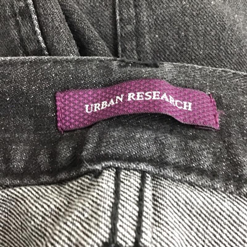 アーバンリサーチ URBAN RESEARCH スカート ロングスカート WH94-25M007 バックスリットデニムスカート S 無地 黒 / ブラック / black レディース USED 古着 中古 10159359