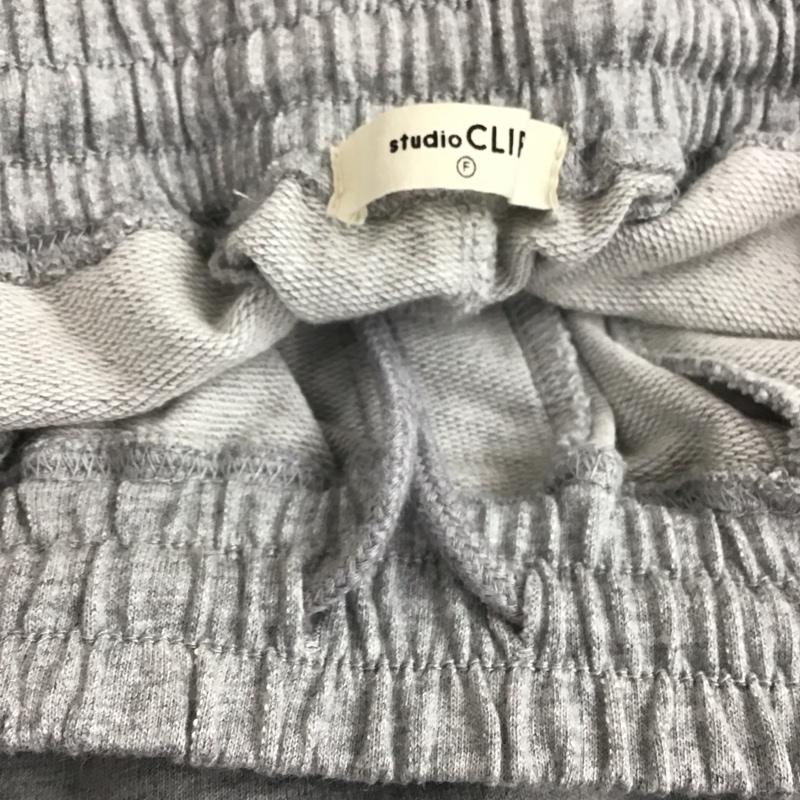 スタディオクリップ studio CLIP ボトムス ボトムス SC257256-1 スウェットワイドパンツ FREE 無地 灰 / グレー / gray レディース USED 古着 中古 10159360
