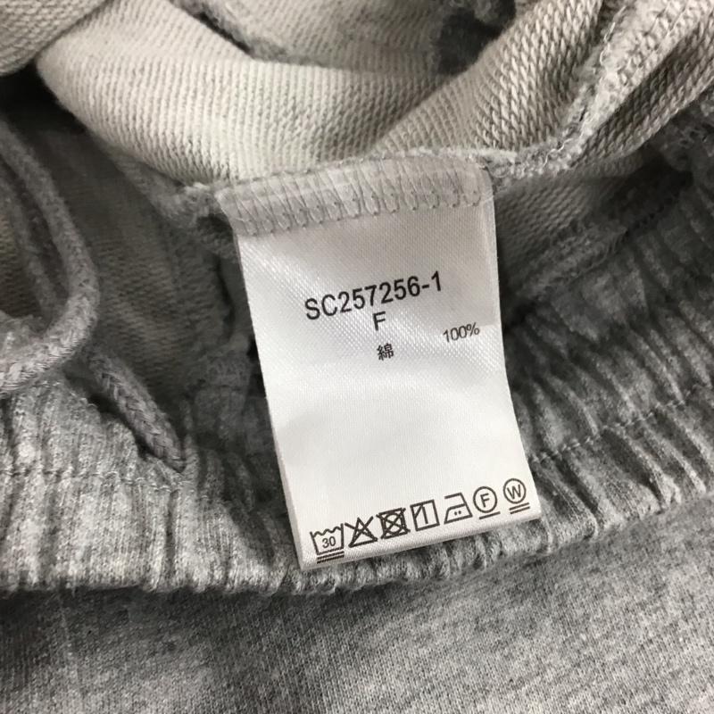 スタディオクリップ studio CLIP ボトムス ボトムス SC257256-1 スウェットワイドパンツ FREE 無地 灰 / グレー / gray レディース USED 古着 中古 10159360