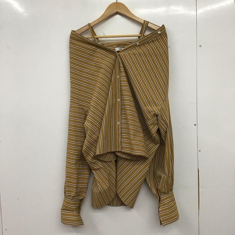 ローリーズファーム LOWRYS FARM シャツ、ブラウス 長袖 FREE ストライプ マルチカラー / マルチカラー / multicolor レディース USED 古着 中古 10159363