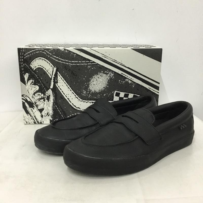 バンズ VANS ローファー ローファー 500714 Skate Loafer 27.5cm 箱有 27.5cm ロゴ、文字 黒 / ブラック / black メンズ USED 古着 中古 10159367