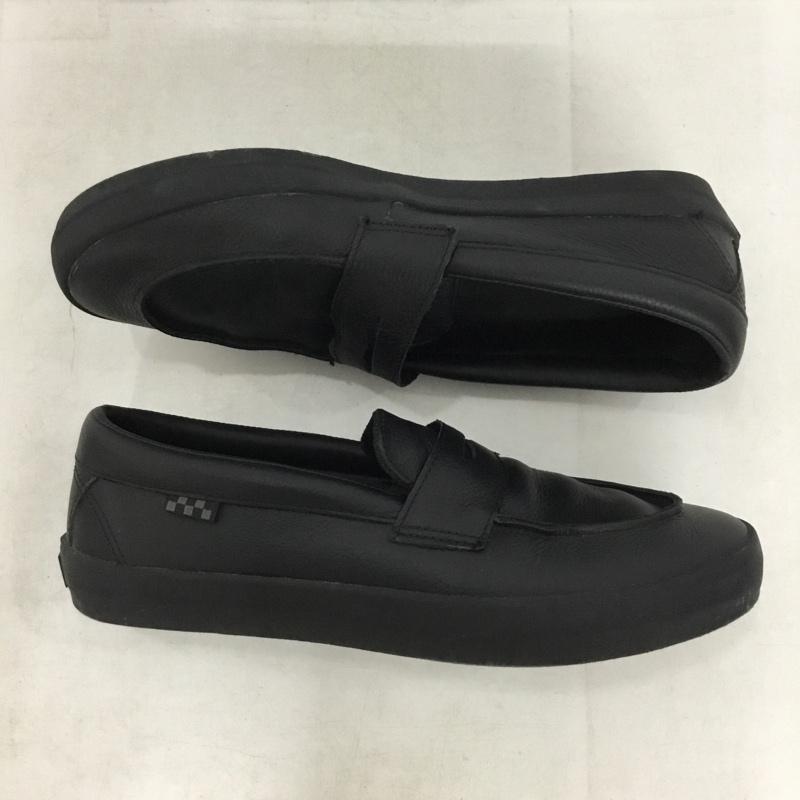 バンズ VANS ローファー ローファー 500714 Skate Loafer 27.5cm 箱有 27.5cm ロゴ、文字 黒 / ブラック / black メンズ USED 古着 中古 10159367