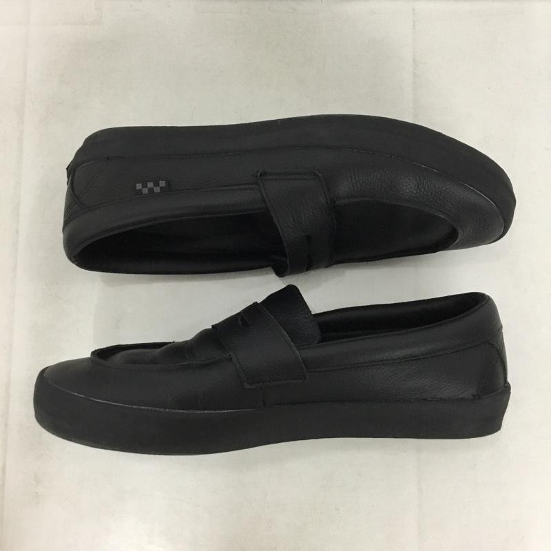 バンズ VANS ローファー ローファー 500714 Skate Loafer 27.5cm 箱有 27.5cm ロゴ、文字 黒 / ブラック / black メンズ USED 古着 中古 10159367