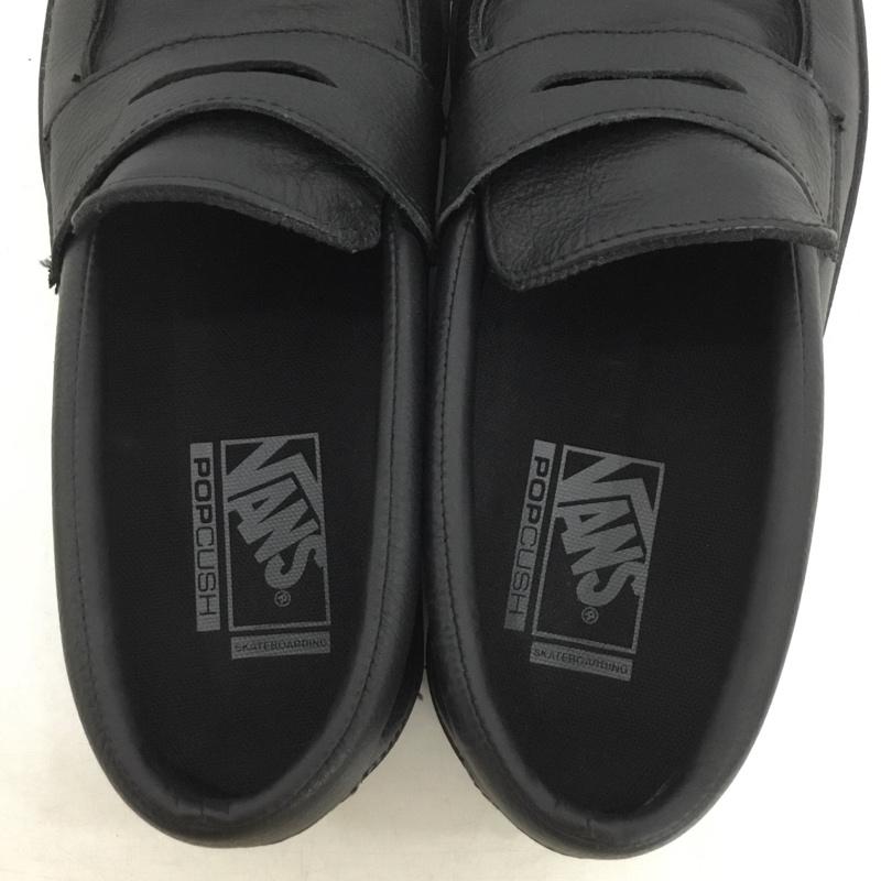 バンズ VANS ローファー ローファー 500714 Skate Loafer 27.5cm 箱有 27.5cm ロゴ、文字 黒 / ブラック / black メンズ USED 古着 中古 10159367