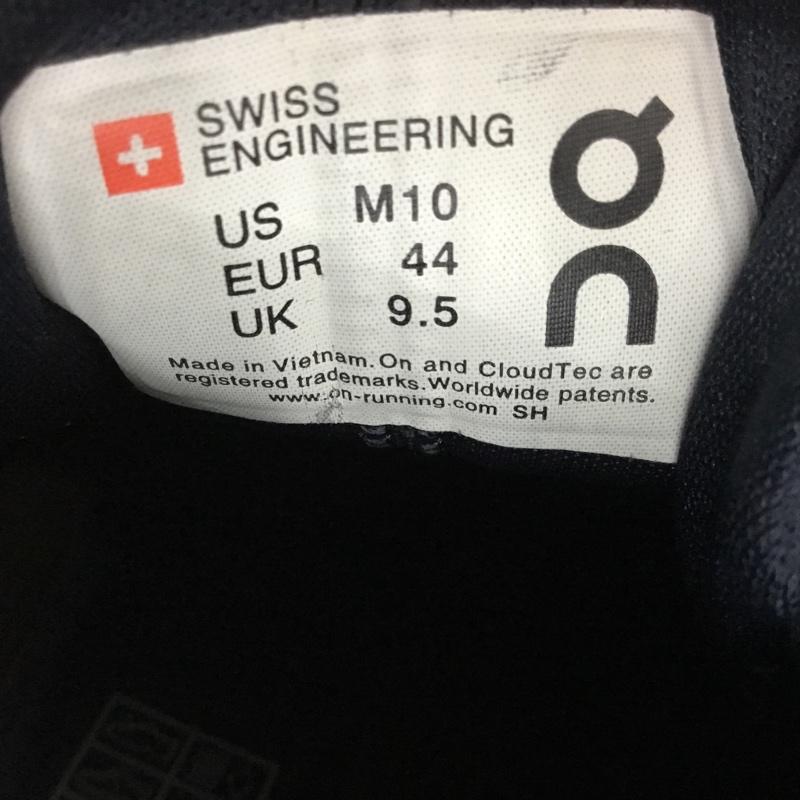 オン On スニーカー スニーカー UK9.5 US：10 ロゴ、文字 紺 / ネイビー / navy X ダークブラウン / ダークブラウン / メンズ USED 古着 中古 10159369
