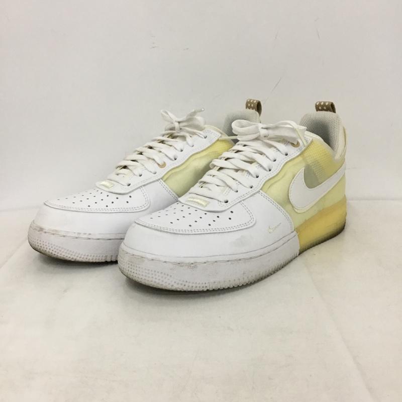 ナイキ NIKE スニーカー スニーカー DH7615-100 AIR FORCE 1 REACT 1.5 26.5cm 26.5cm ロゴ、文字 白 / ホワイト / white メンズ USED 古着 中古 10159370