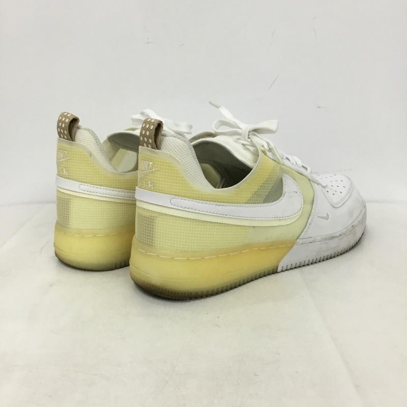 ナイキ NIKE スニーカー スニーカー DH7615-100 AIR FORCE 1 REACT 1.5 26.5cm 26.5cm ロゴ、文字 白 / ホワイト / white メンズ USED 古着 中古 10159370