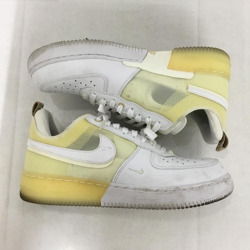 ナイキ NIKE スニーカー スニーカー DH7615-100 AIR FORCE 1 REACT 1.5 26.5cm 26.5cm ロゴ、文字 白 / ホワイト / white メンズ USED 古着 中古 10159370