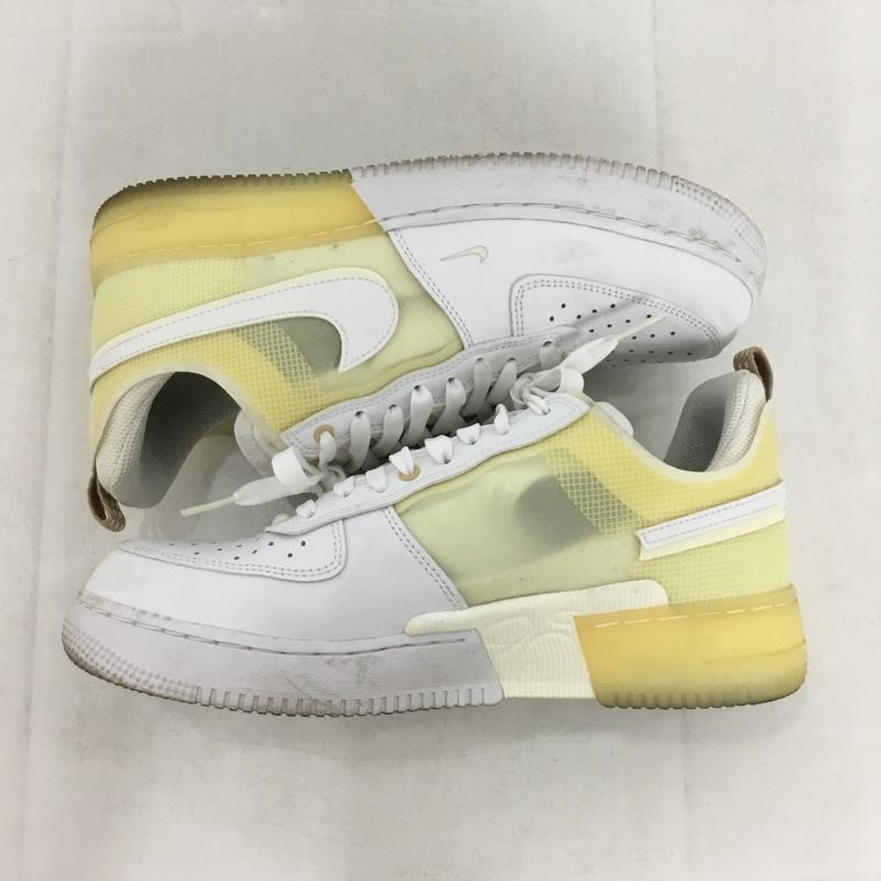 ナイキ NIKE スニーカー スニーカー DH7615-100 AIR FORCE 1 REACT 1.5 26.5cm 26.5cm ロゴ、文字 白 / ホワイト / white メンズ USED 古着 中古 10159370