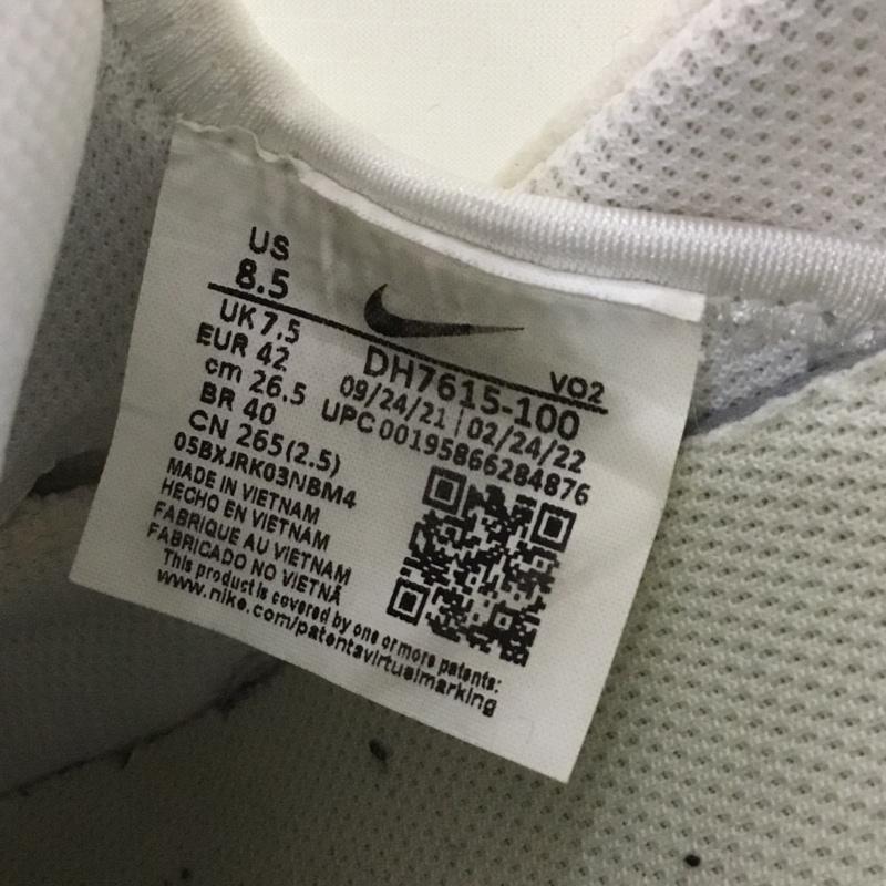 ナイキ NIKE スニーカー スニーカー DH7615-100 AIR FORCE 1 REACT 1.5 26.5cm 26.5cm ロゴ、文字 白 / ホワイト / white メンズ USED 古着 中古 10159370