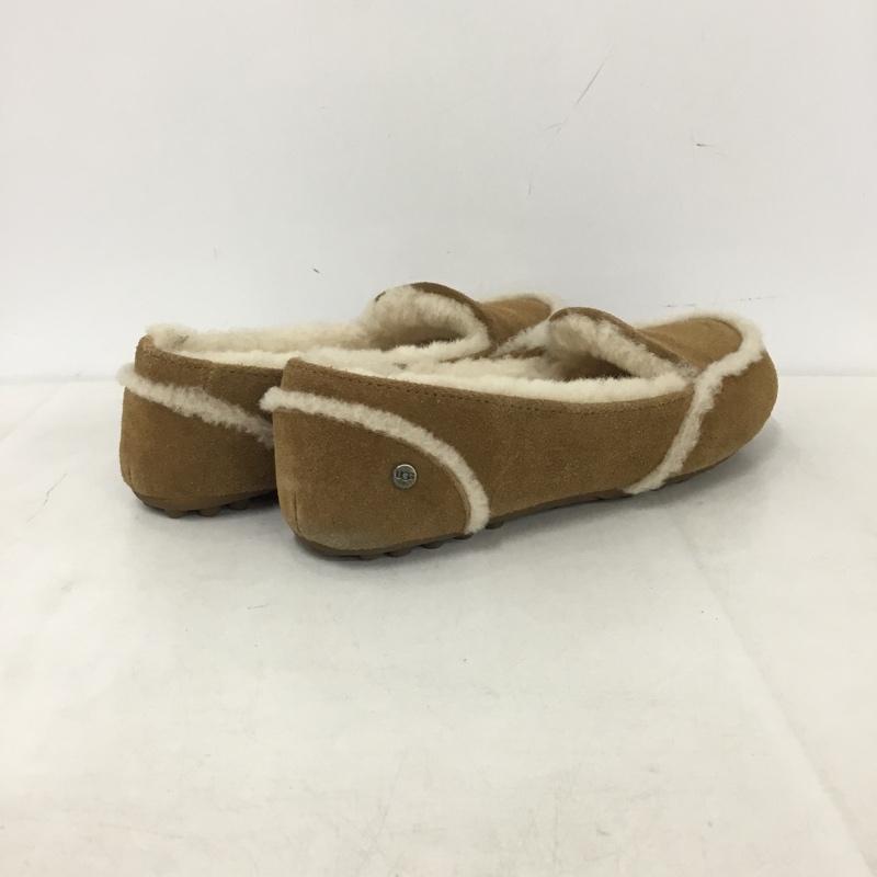 アグ UGG スリッポン スリッポン 1020029 モカシン HAILEY 24cm 24.0cm 無地 キャメル / キャメル / レディース USED 古着 中古 10159372
