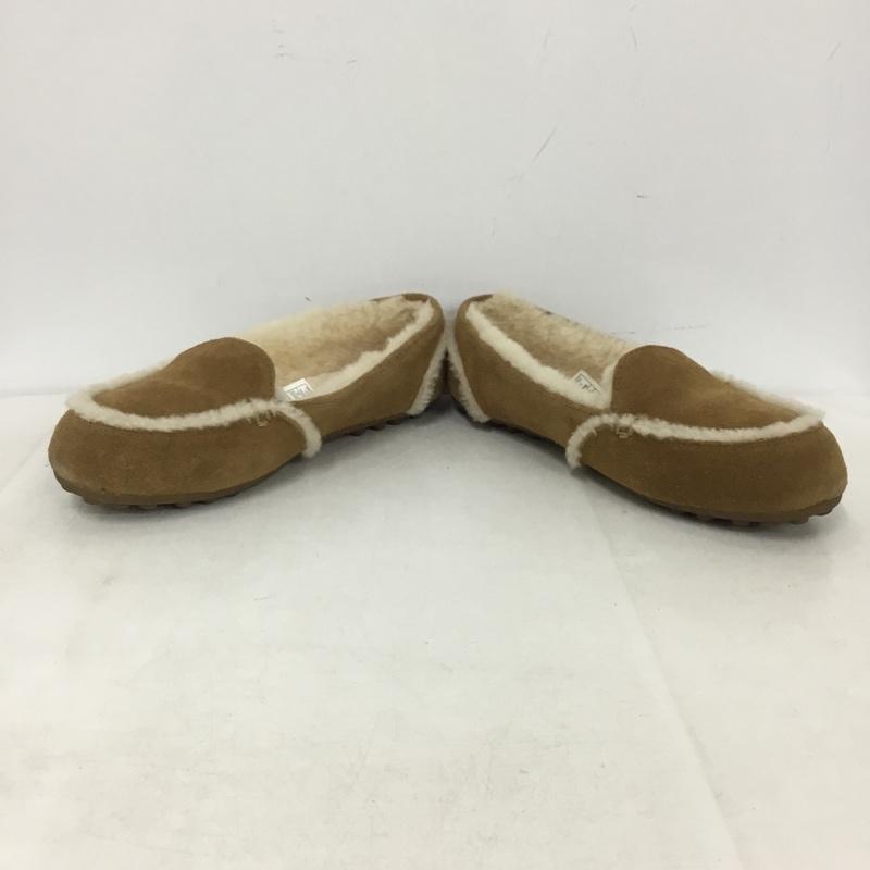 アグ UGG スリッポン スリッポン 1020029 モカシン HAILEY 24cm 24.0cm 無地 キャメル / キャメル / レディース USED 古着 中古 10159372