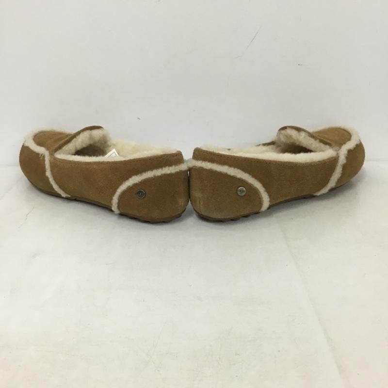 アグ UGG スリッポン スリッポン 1020029 モカシン HAILEY 24cm 24.0cm 無地 キャメル / キャメル / レディース USED 古着 中古 10159372