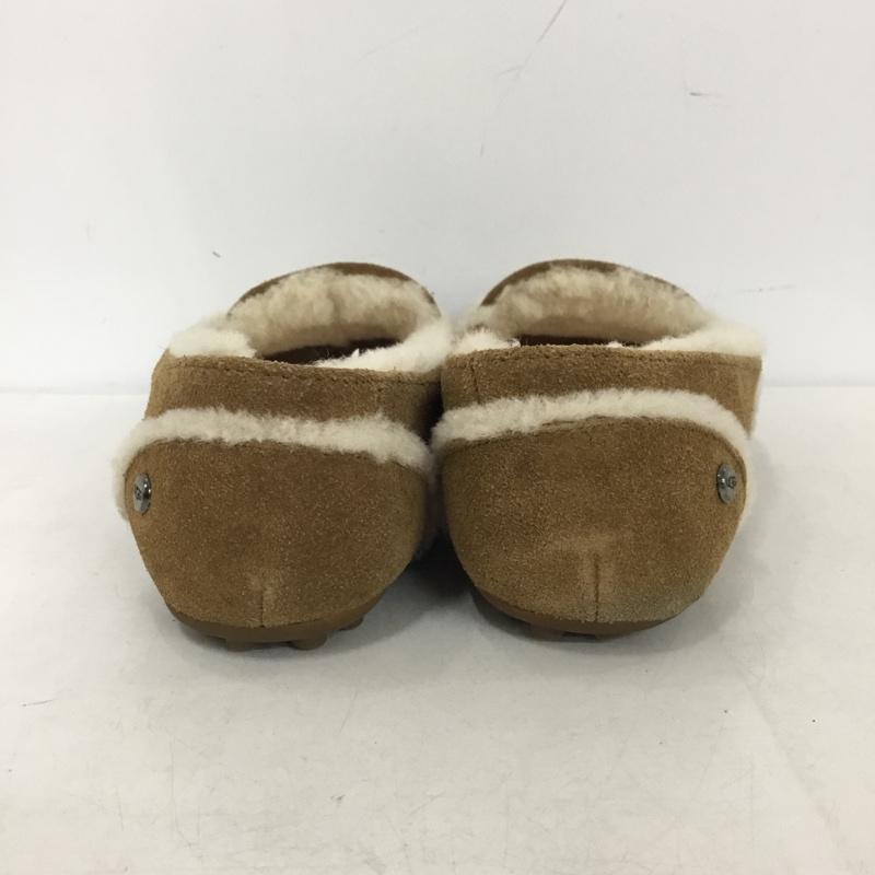 アグ UGG スリッポン スリッポン 1020029 モカシン HAILEY 24cm 24.0cm 無地 キャメル / キャメル / レディース USED 古着 中古 10159372
