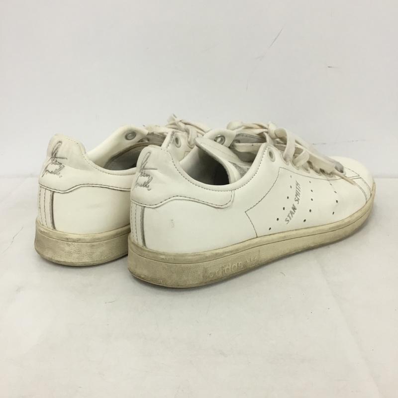 アディダス adidas スニーカー スニーカー GZ3056 STAN SMITH EDIFICE IENA 24cm 24.0cm ロゴ、文字 アイボリー / アイボリー / レディース USED 古着 中古 10159376