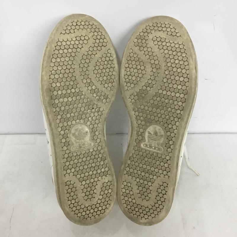 アディダス adidas スニーカー スニーカー GZ3056 STAN SMITH EDIFICE IENA 24cm 24.0cm ロゴ、文字 アイボリー / アイボリー / レディース USED 古着 中古 10159376