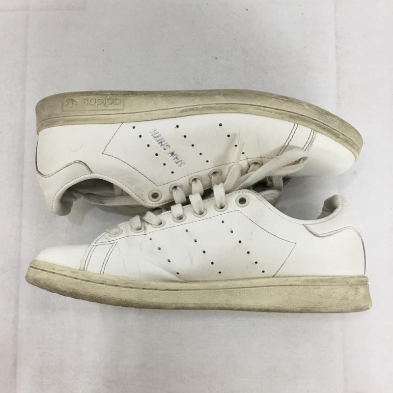 アディダス adidas スニーカー スニーカー GZ3056 STAN SMITH EDIFICE IENA 24cm 24.0cm ロゴ、文字 アイボリー / アイボリー / レディース USED 古着 中古 10159376