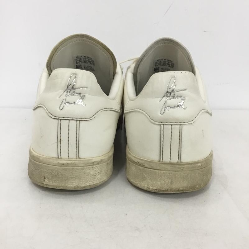 アディダス adidas スニーカー スニーカー GZ3056 STAN SMITH EDIFICE IENA 24cm 24.0cm ロゴ、文字 アイボリー / アイボリー / レディース USED 古着 中古 10159376