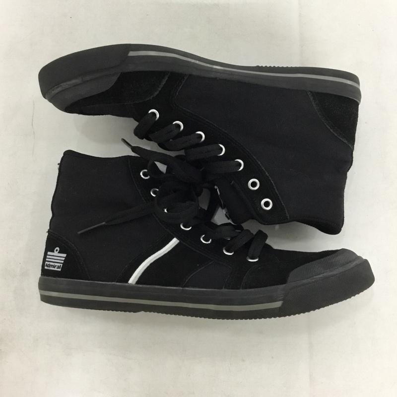 アドミラル Admiral スニーカー スニーカー SJAD1511 INOMER HI 24cm 24.0cm ロゴ、文字 黒 / ブラック / black レディース USED 古着 中古 10159377