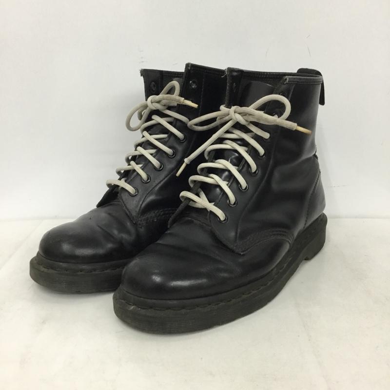 ドクターマーチン Dr.Martens ブーツ 一般 8ホール UK MONO 無地 黒 / ブラック / black メンズ USED 古着 中古 10159380