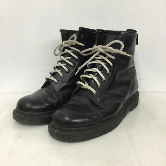 ドクターマーチン Dr.Martens ブーツ 一般 8ホール UK MONO 無地 黒 / ブラック / black メンズ USED 古着 中古 10159380