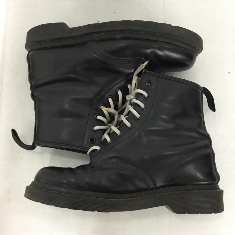 ドクターマーチン Dr.Martens ブーツ 一般 8ホール UK MONO 無地 黒 / ブラック / black メンズ USED 古着 中古 10159380