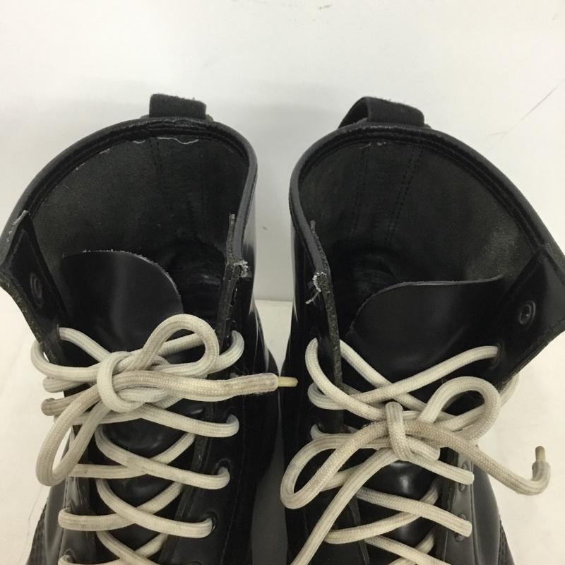 ドクターマーチン Dr.Martens ブーツ 一般 8ホール UK MONO 無地 黒 / ブラック / black メンズ USED 古着 中古 10159380