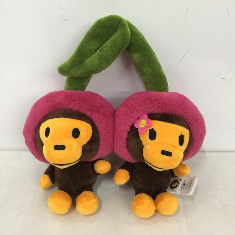 アベイシングエイプ A BATHING APE ファッション小物 ファッション小物 BABY MILO TOY PLUSH DOLL BABY LISA さくらんぼ ぬいぐるみ キャラクター マルチカラー / マルチカラー / multicolor メンズ USED 古着 中古 10159381