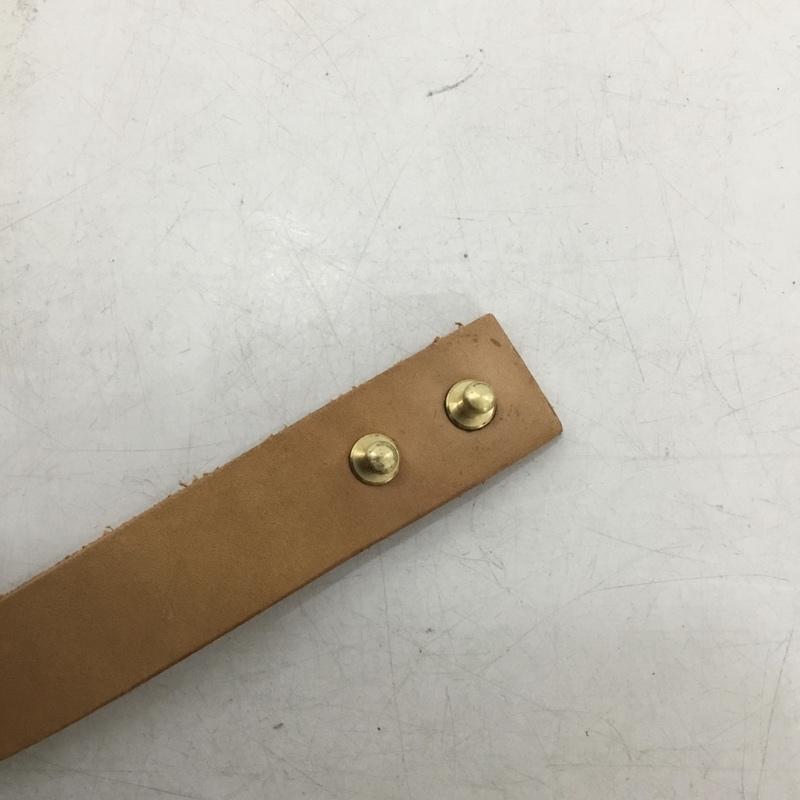 ブルーナボイン BRUNABOINNE アクセサリー ブレスレット、バングル レザー 無地 ベージュ / ベージュ / beige メンズ USED 古着 中古 10159383